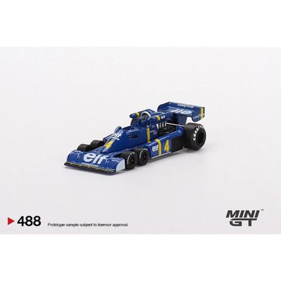 F1 - Tyrrell P34 #4 - 1976 Spanish GP - Mini GT - 1:64