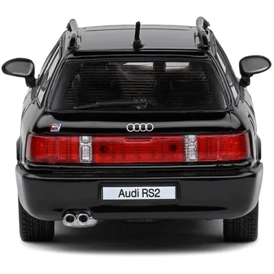 Audi Avant RS2 - 1995 - Svart - Solido - 1:43