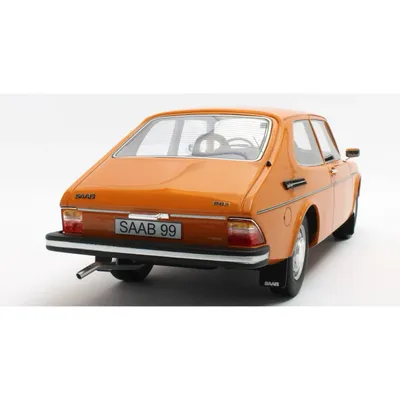 Saab 99 Combi Coupé - 1975 - Orange - Cult Scale Models - 1:18