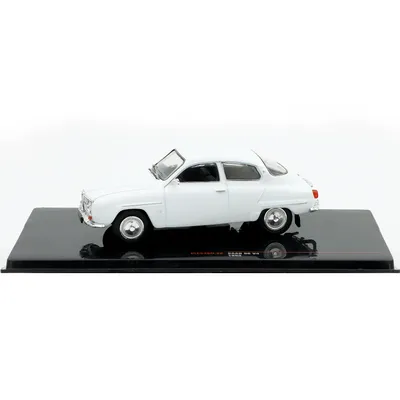 Saab 96 V4 - 1968 - Vit - Ixo Models - 1:43
