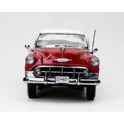 1953 Chevrolet Bel Air Coupe - Röd - Sun Star - 1:18