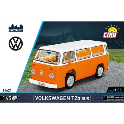 Volkswagen T2b - Orange - 24621 - COBI - 1:35
