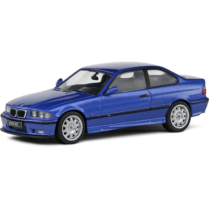 BMW E36 M3 Coupé - 1999 - Blå - Solido - 1:43