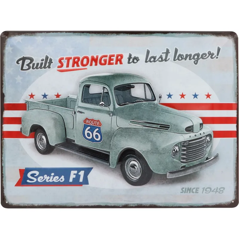 Ford Series F1 - Since 1948 - Plåtskylt - 40x30 cm