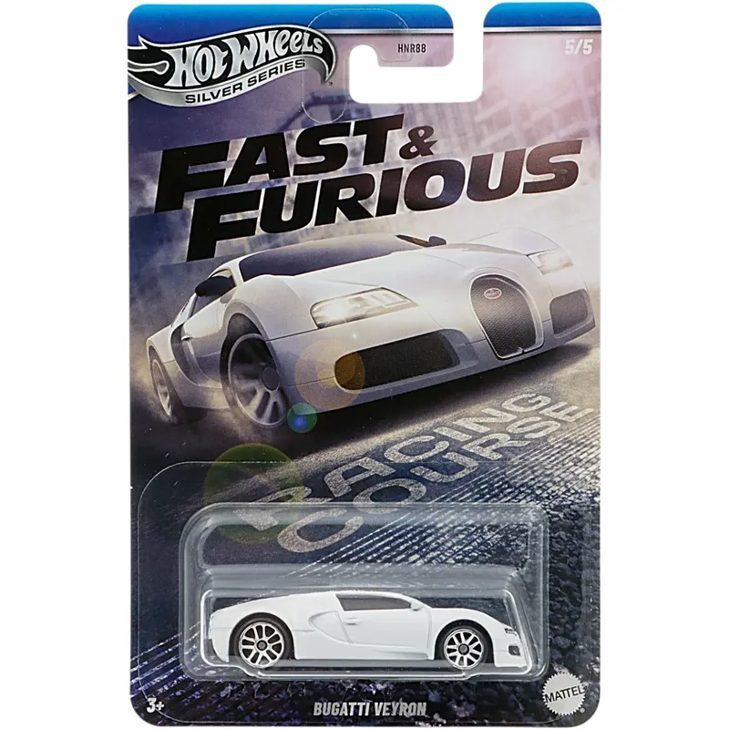 Bugatti Veyron - Vit - Fast & Furious - Hot Wheels