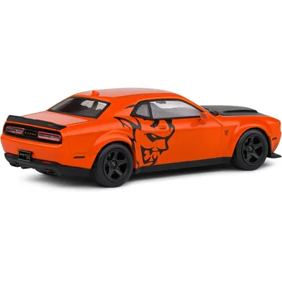 Dodge Challenger SRT Demon - 2018 - Orange - Solido - 1:43