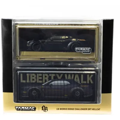 LB-Works Dodge Challenger SRT Hellcat - Tarmac Works - 1:64
