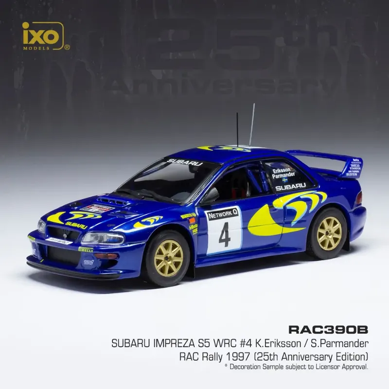 Subaru Impreza S5 WRC Eriksson / Parmander 1997 - Ixo - 1:43