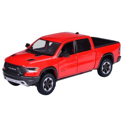 2019 RAM 1500 Crew Cab Rebel - Röd - Motormax - 1:27