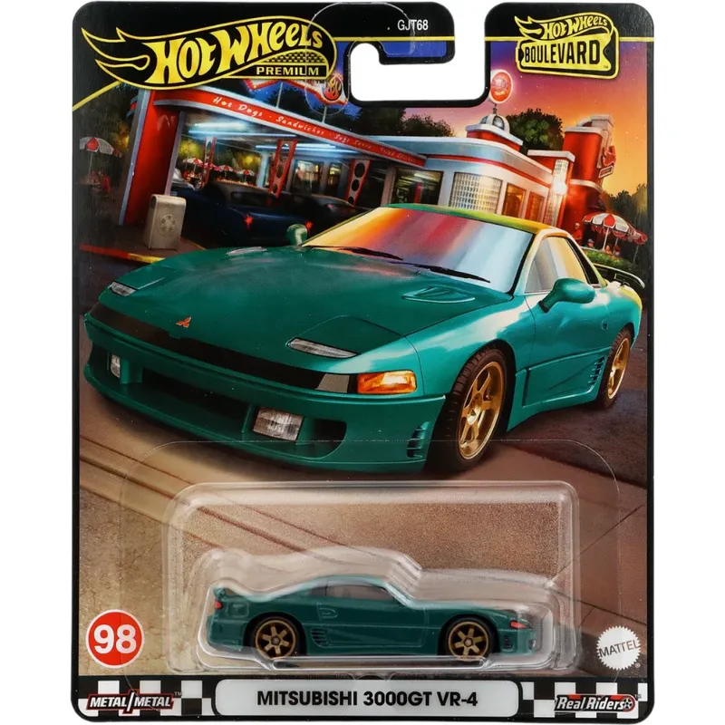 Mitsubishi 3000GT VR-4 - Grön - Boulevard - 98 - Hot Wheels