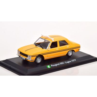 Peugeot 504 - Taxi Lagos 1977 - Altaya - 1:43