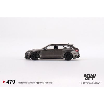 Audi ABT RS6-R - Grå - 479 - Mini GT - 1:64