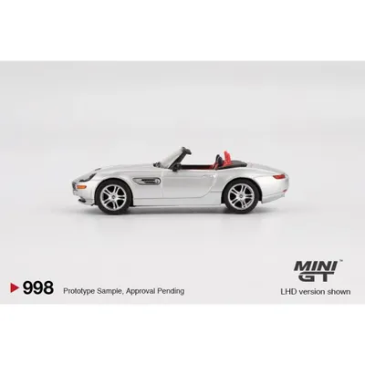 BMW Z8 (E52) - Silver - 998 - Mini GT