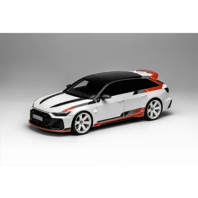 Audi RS 6 Avant GT (C8) - Arkona White - Motorhelix - 1:18