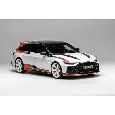 Audi RS 6 Avant GT (C8) - Arkona White - Motorhelix - 1:18