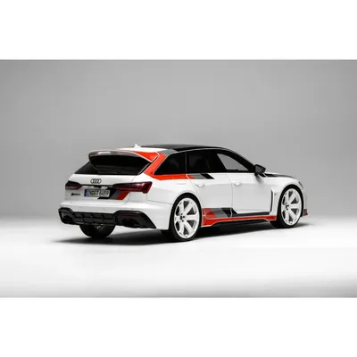 Audi RS 6 Avant GT (C8) - Arkona White - Motorhelix - 1:18