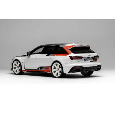 Audi RS 6 Avant GT (C8) - Arkona White - Motorhelix - 1:18