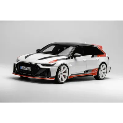 Audi RS 6 Avant GT (C8) - Arkona White - Motorhelix - 1:18