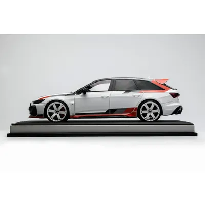 Audi RS 6 Avant GT (C8) - Arkona White - Motorhelix - 1:18
