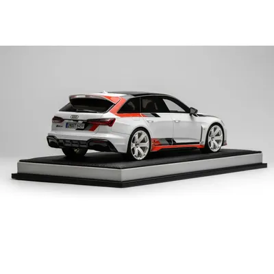 Audi RS 6 Avant GT (C8) - Arkona White - Motorhelix - 1:18