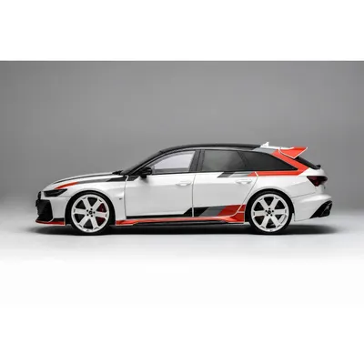 Audi RS 6 Avant GT (C8) - Arkona White - Motorhelix - 1:18
