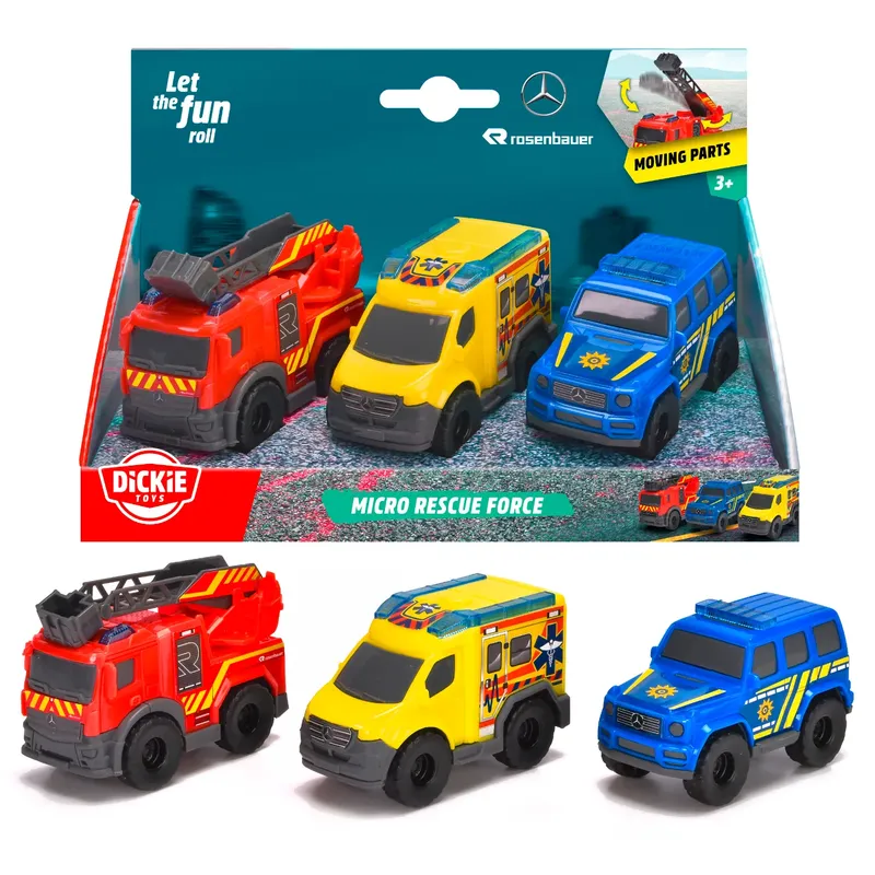 Micro Rescue Force - Mercedes-Benz - Dickie Toys