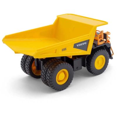 Volvo R100E - Dumper - Gul - Bburago - 18 cm