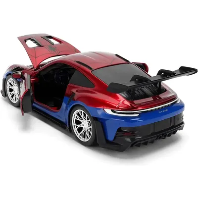 Spider-Man & Porsche 911 GT3 RS (992) - Jada Toys - 1:24