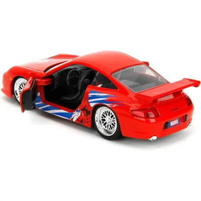 Porsche 911 GT3 RS (996) - Spider-Man - Jada Toys - 1:32