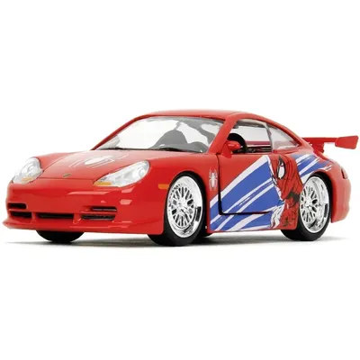 Porsche 911 GT3 RS (996) - Spider-Man - Jada Toys - 1:32