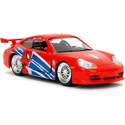 Porsche 911 GT3 RS (996) - Spider-Man - Jada Toys - 1:32