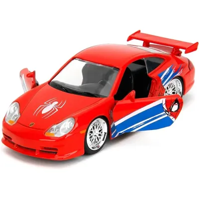 Porsche 911 GT3 RS (996) - Spider-Man - Jada Toys - 1:32