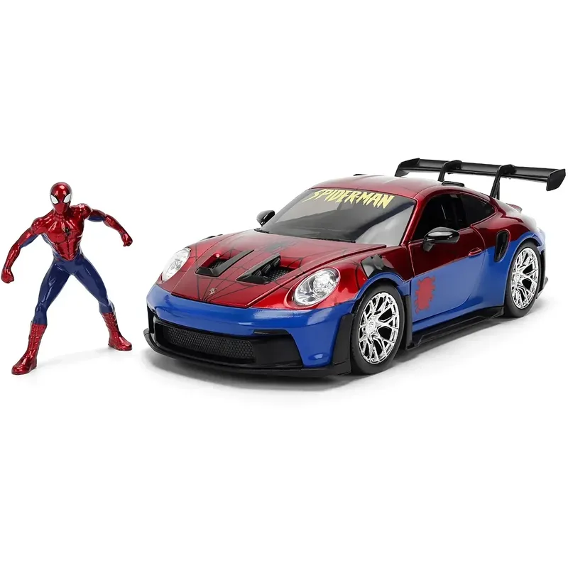 Spider-Man & Porsche 911 GT3 RS (992) - Jada Toys - 1:24