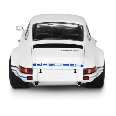Porsche 911 Carrera RSR - Hvid / Blå - 1973 - Solido - 1:18