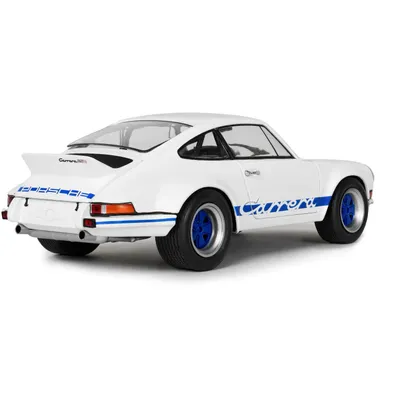 Porsche 911 Carrera RSR - Hvid / Blå - 1973 - Solido - 1:18