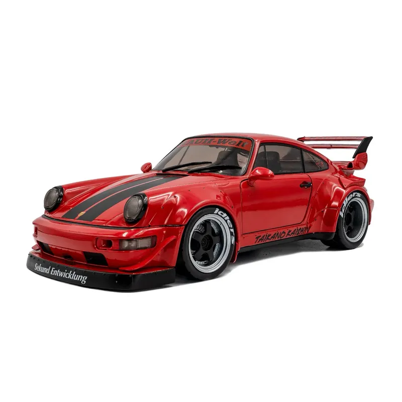 Porsche 911 (964) - RWB Bodykit Taikano Kaishin - 2024 - Röd - Solido - 1:18