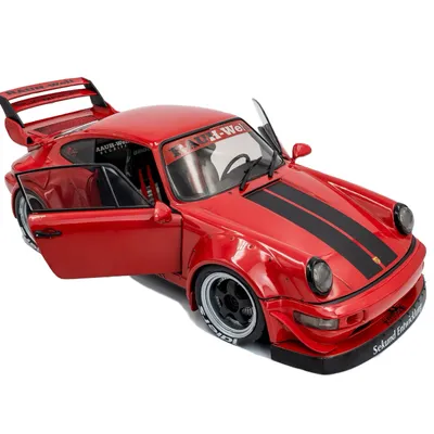 Porsche 911 (964) - RWB Bodykit Taikano Kaishin - 2024 - Röd - Solido - 1:18