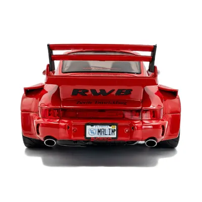 Porsche 911 (964) - RWB Bodykit Taikano Kaishin - 2024 - Röd - Solido - 1:18