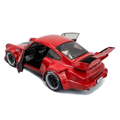 Porsche 911 (964) - RWB Bodykit Taikano Kaishin - 2024 - Röd - Solido - 1:18