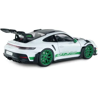 Porsche 911 GT3 RS - Hvid / Grøn - 2024 - Solido - 1:18