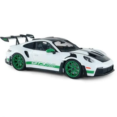 Porsche 911 GT3 RS - Hvid / Grøn - 2024 - Solido - 1:18