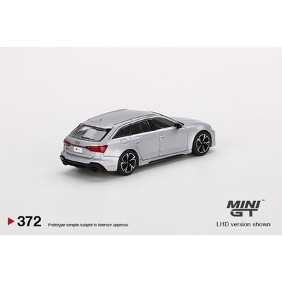 Audi RS 6 Avant - Silver - 372 - Mini GT - 1:64