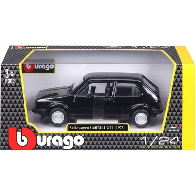 Volkswagen Golf Mk1 GTI - 1979 - Svart - Bburago - 1:24