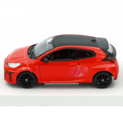 Toyota GR Yaris - 2021 - Röd - Maisto - 1:24