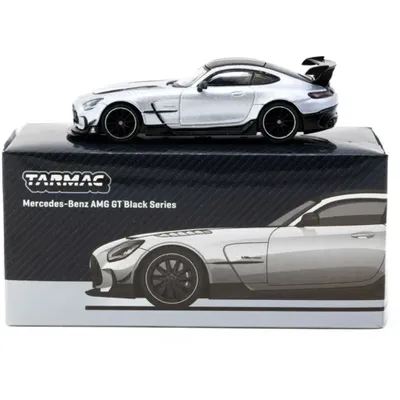 Mercedes-Benz AMG GT Black Series - Silver - Tarmac - 1:64