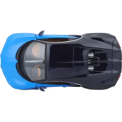 Bugatti Chiron - Blå - Maisto - 1:24
