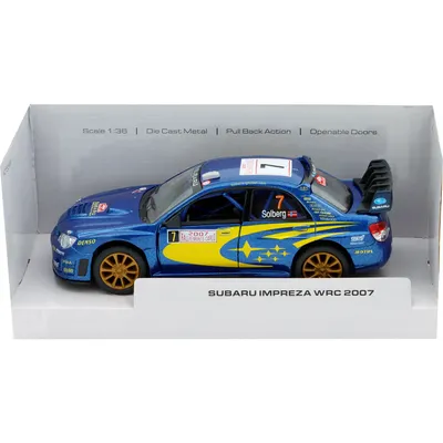 Subaru Impreza WRC 2007 - #7 Solberg - Kinsmart - 1:36