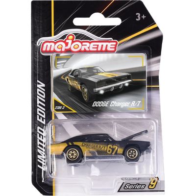 Dodge Charger R/T - Svart / Guld - Series 9 - Majorette