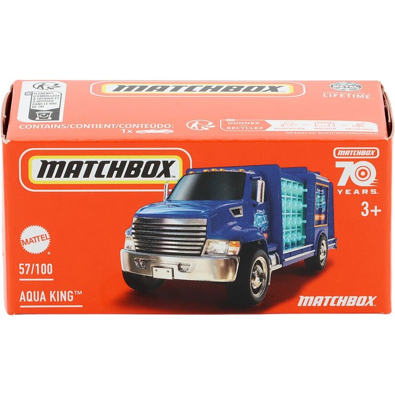 Aqua King - Vattentransport - Blå - Power Grab - Matchbox