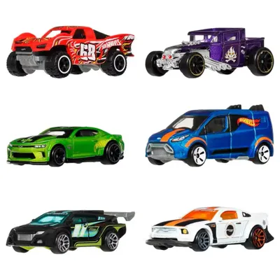 Legends Tour Themed Multipack - 6-pak - Hot Wheels
